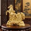 Copper Statue 2026 Year Of The Horse Feng Shui Zodiac Animal Sculpture Fortune Wealth Ornament For Desktop Bookshelf Decorative