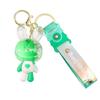 Creative Rabbit Heart Keychain Bottle Pendant - Couple Gift Claw Machine Doll