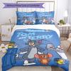 Warner Bros. Works (10) Customize Your Name Bedding Set Breathable Duvet Cover with Pillowcases Home Decoration Birthday Gift