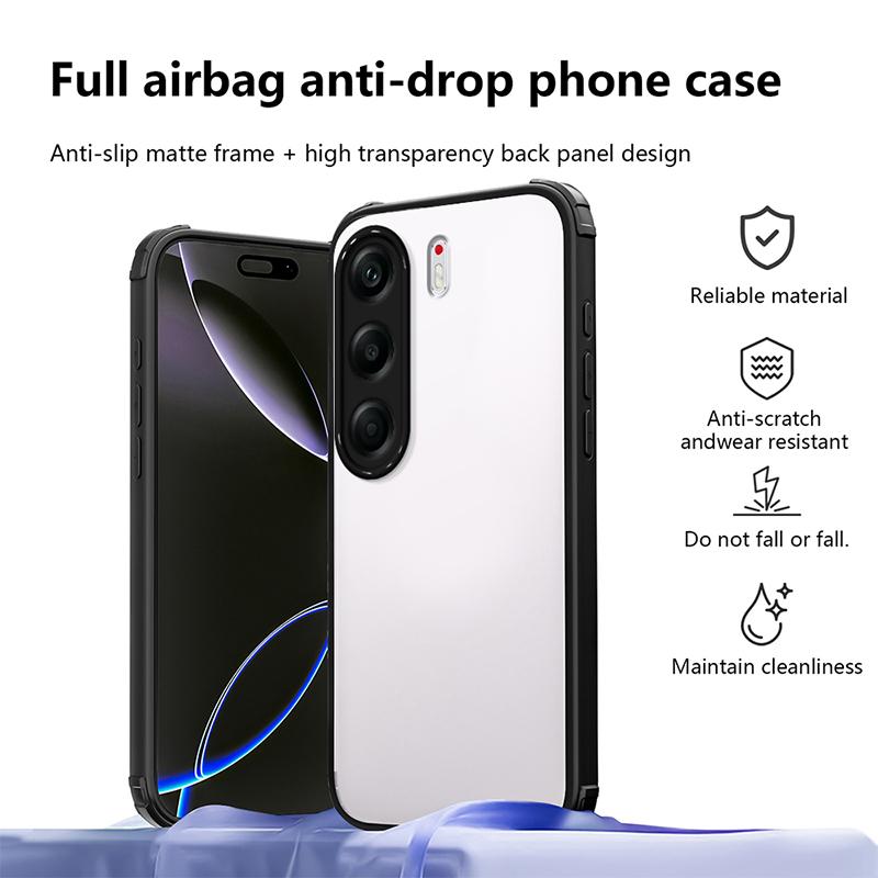 Für Tecno Camon 30 Pro Neue Transparente Handyhülle Für Tecno Camon 40 Pro Schlank Dünn Weiche Bumper Rüstung Anti-Fall Harte Rückabdeckung