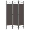3 Piece Room Divider Anthracite 120 X 180 Cm