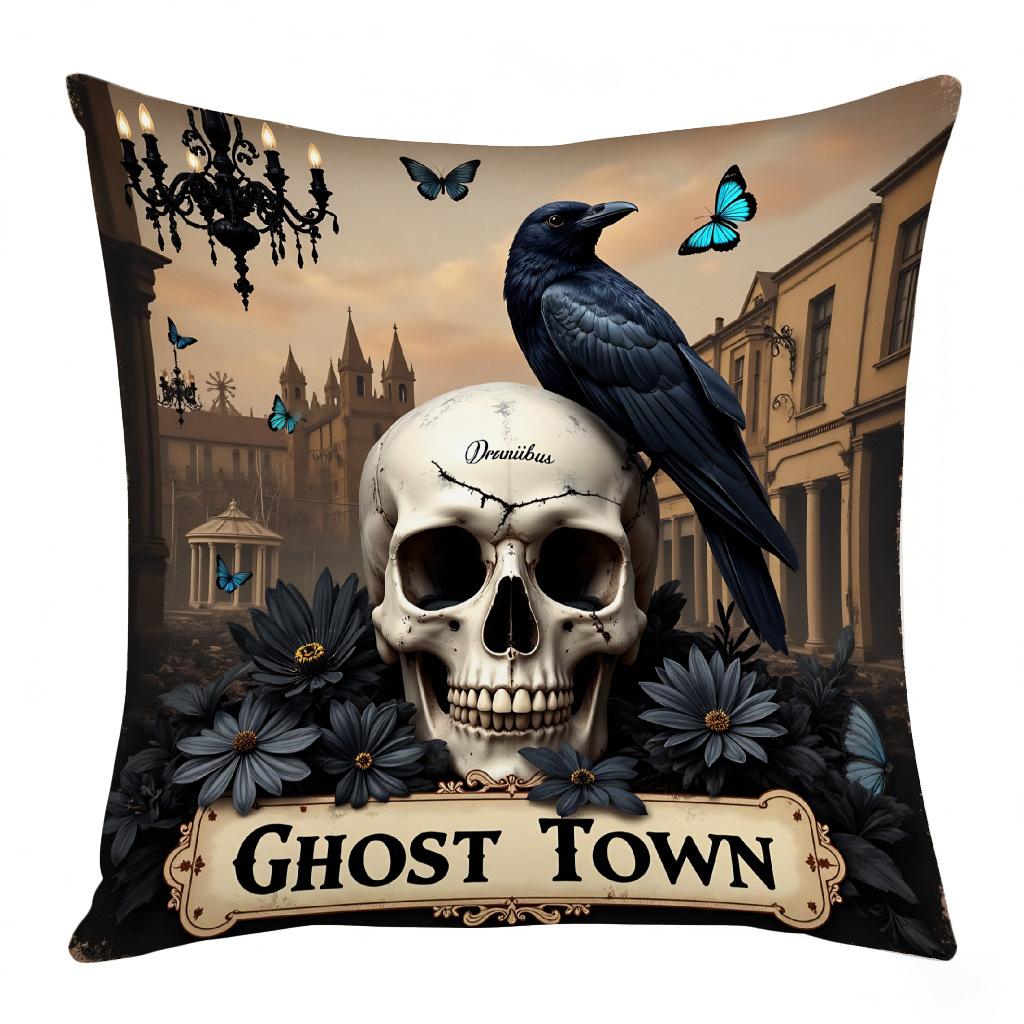 

Наволочка с 3D цифровой печатью Хэллоуин 45 * 45 (excluding core)