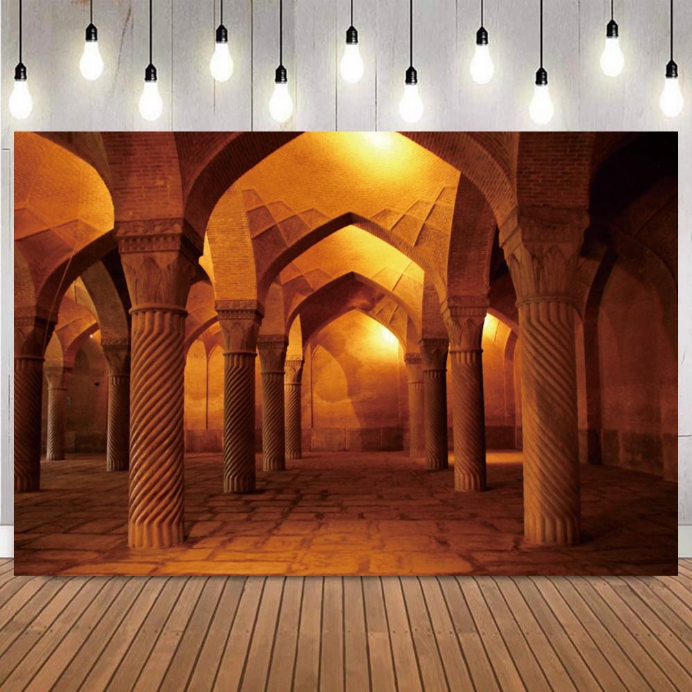 Ancient Architecture Landscape Photo Background Sphinx Egyptian Temple Pharaoh Mosque Stone Pillar Travel Portrait Deco Backdrop10