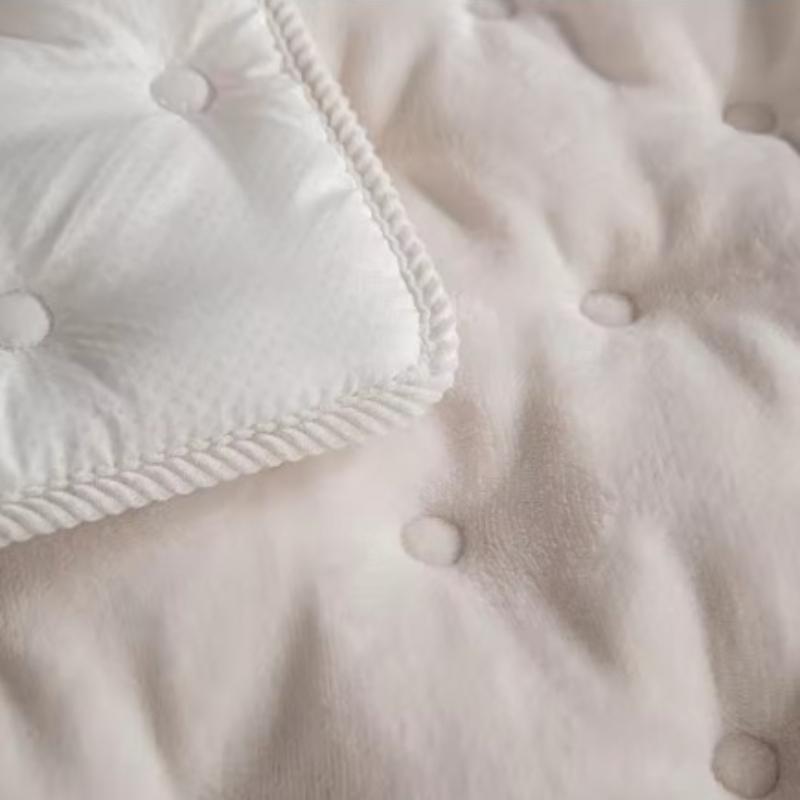 Winter White Flannel Sofa Cushion Non-Slip Thickened Short Plush Sofa Cover Cloth Warm Dust Soft Velvet Window Sill Pad Warm Backrest Armrest Towels