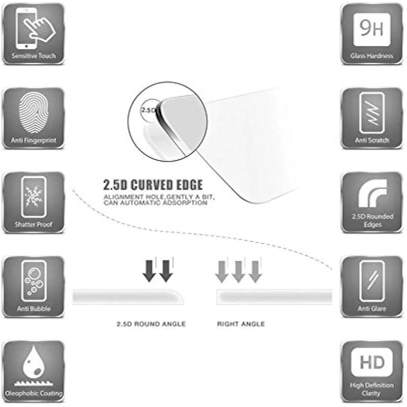 Careflection Apple Ipad Air 2 A1566 Tempered Glass Screen Guard Tempered Glass 0