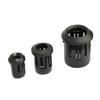 50Pcs 3Mm 5Mm 8Mm Led Holder Lamp Diode Black Plastic Shell For Led Light Diode Pre-Wired Holder Black Clip Bezel Socket Mount