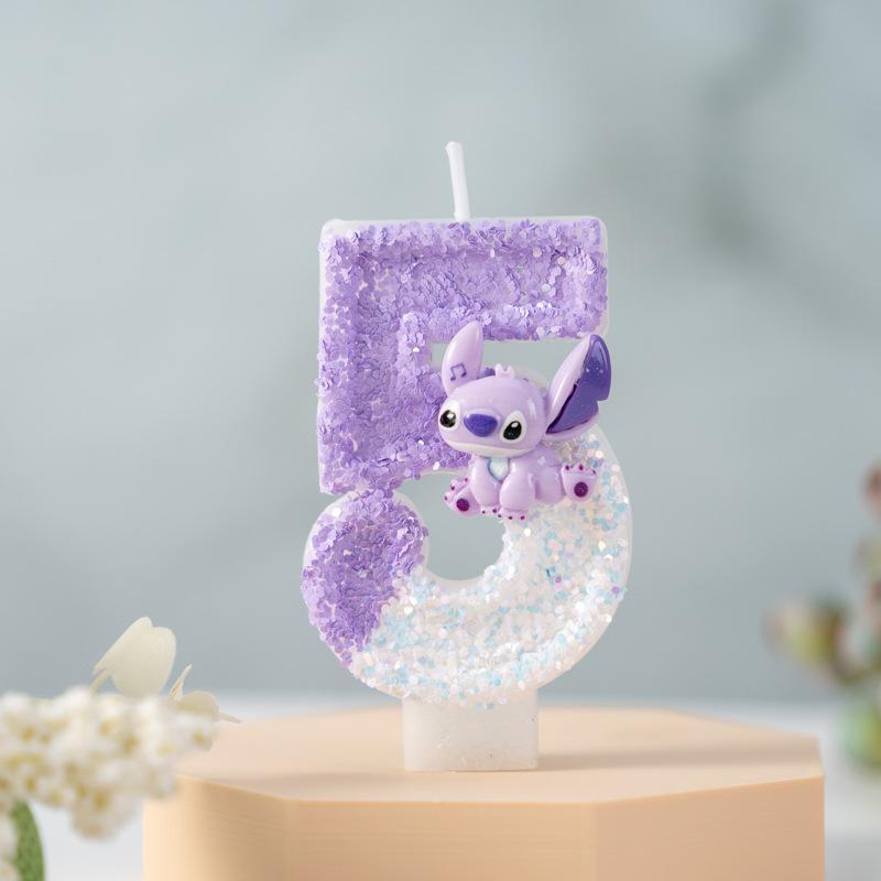 Creative Cartoon Cute Decoration 0-9 Number Creative Candle Cake Birthday Decoration Party Candle