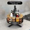 Space-saving Round Useful High Capacity Single/Double/Triple Layer Spice Rack Kitchen Shelf