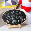 Board Desk Display To do List Reminder Board Mini Blackboard Wooden Easel Chalkboard With Stand