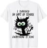 I Survived 50 Days Of School T-Shirt