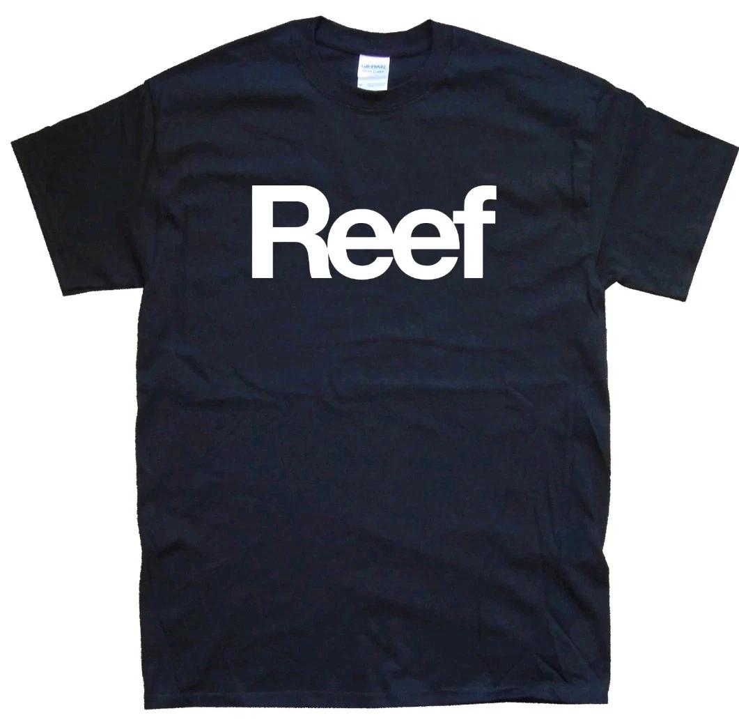 

REEF new 100% Cotton T-shirt Mens Tees Top All sizes S M L XL XXL colours black white 4XL