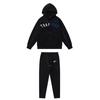Streetwear Hooded Sweatshirt Set Loose Fit Embroidery Winter Casual Top Youth
