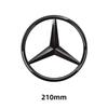 Car Sticker 1pcs 188mm 210mm ABS Car Front Grille Badge Decal Cover Emblem For Mercedes Benz A/B/C/E/S Class GLA CLA GLE GLK CLK