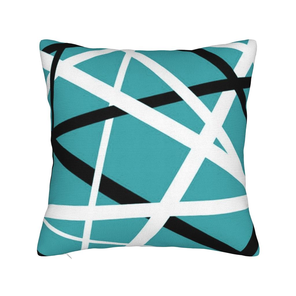 Van Halen Red Black And White Line Art Pillow Cover Fashion Pillow Case For Living Room Chair Comfy Cushion Cover Gift