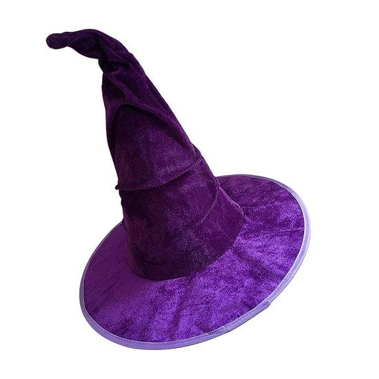 Halloween Witch Hat For Women Black Tall Top Magician Magic Wizard Cosplay Costume Headpiece Party Decoration Halloween Dress Up Accessories For