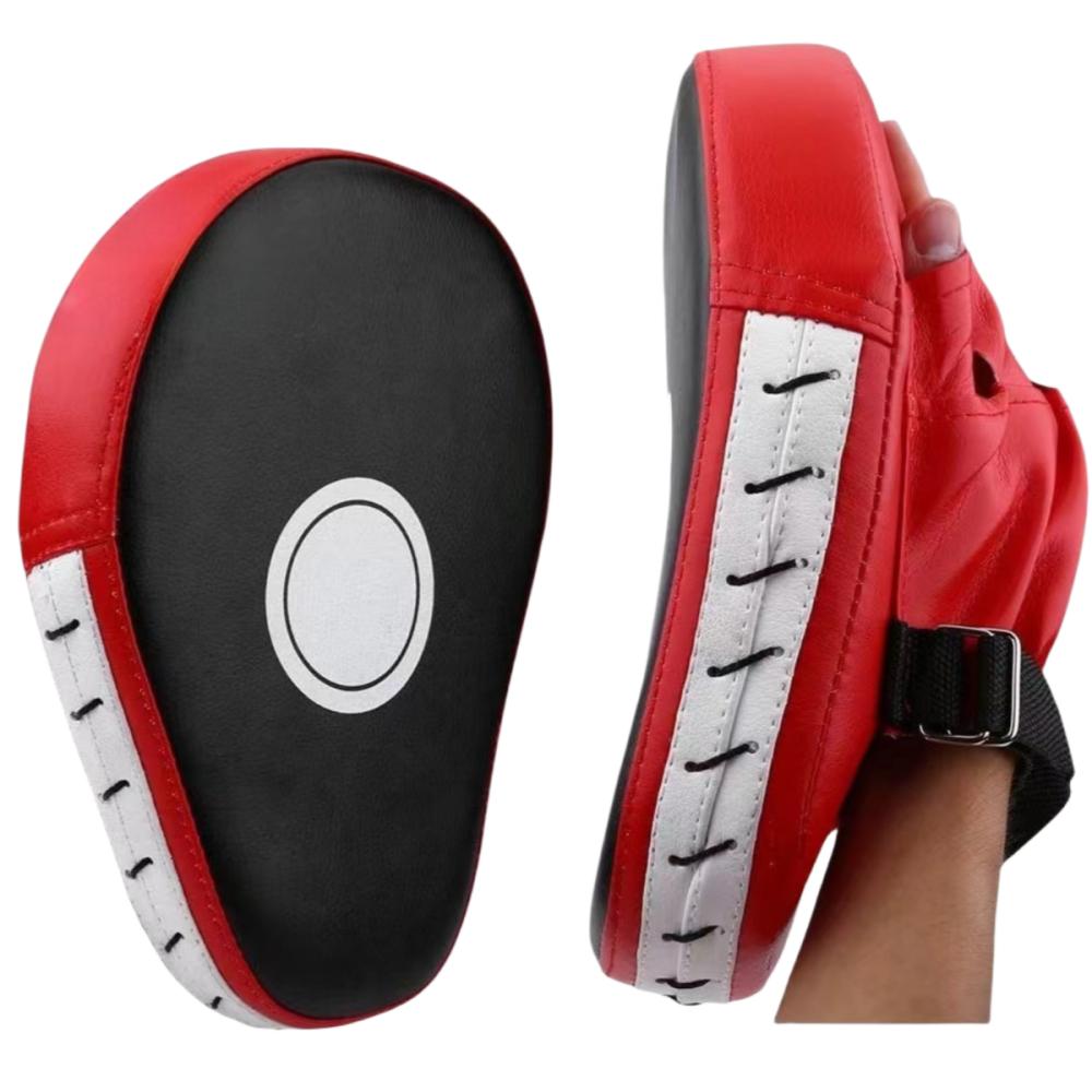1/2PCS PU Boxing Hand Target Wear Resistant 5-Finger Hand Target Punching Mitts Boxing Focus Pads for Boxing MMA Muay Thai