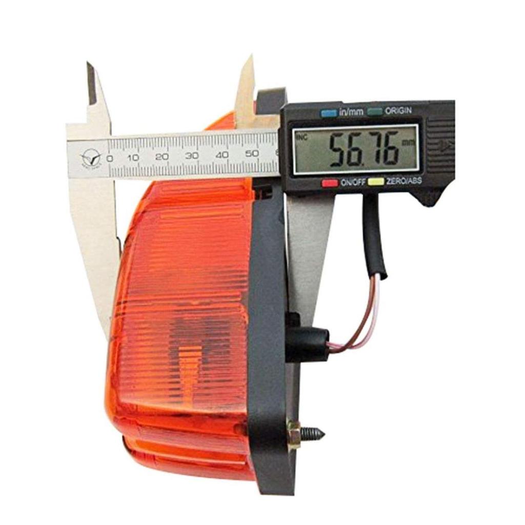 Side Marker Indicator Repeater Light Set for DAF, MAN, Mercedes-Benz A0018203521 / A0018203921 – 12V Ultra Bright & Waterproof