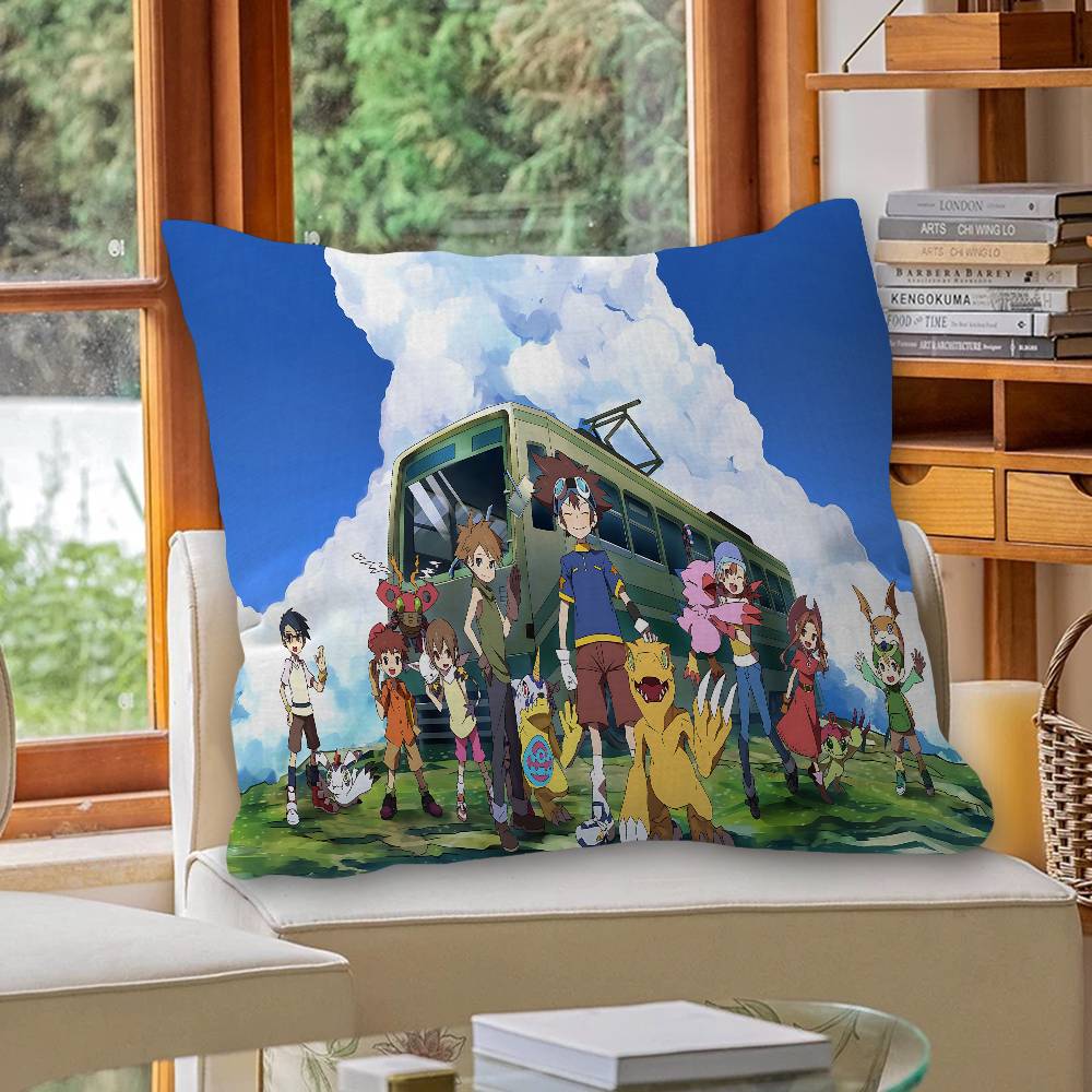 Digimon A-Adventure M-Monster Spiel Kissenbezug Design Kissenbezug Deko Feiertagsdeko