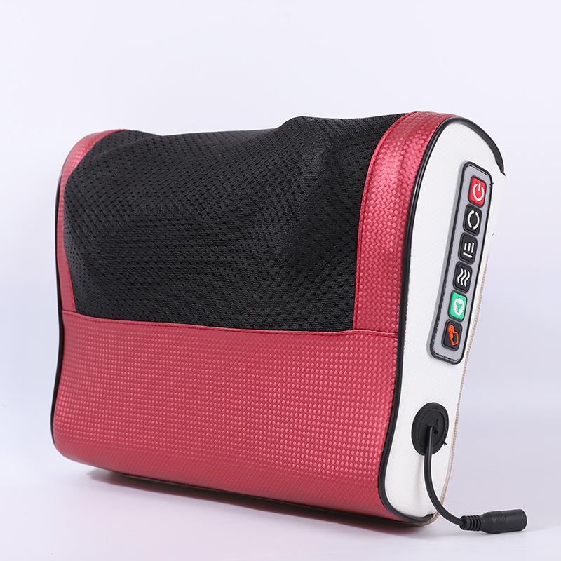 Electric Cervical Massage Pillow Instrument Body Heating Kneading Massage Neck Tui Na Neck Pillow