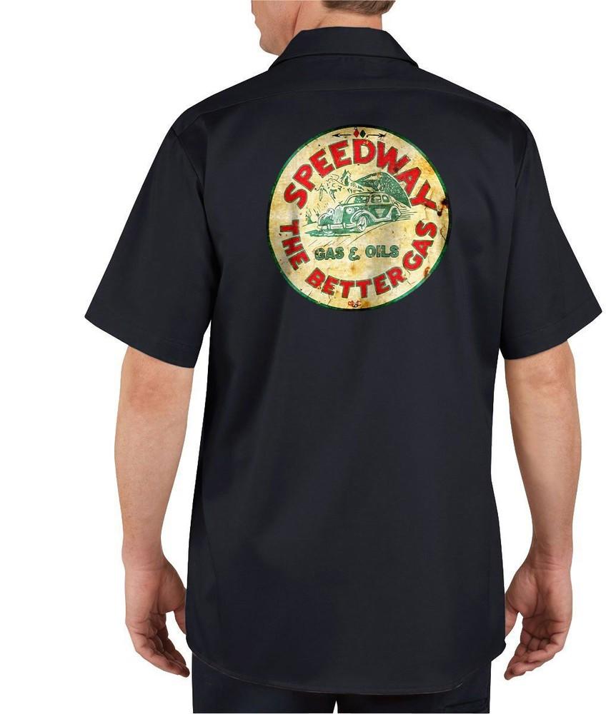 Speedway Gas - Mechanics Graphic Work Shirt  Short Sleeve Unisex T-Shirt S