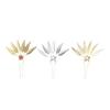 Leaf Ancient Hanfu Headwear U Shape Hairpin Metal Hair Sticks Thai Headdress Ancient Style Headwear