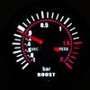 2' 52mm Smoke Lens with Sensor Boost Gauge Bar Psi/Vacuum/Water Temp/Oil Temp/Oil Pressure/Voltmeter/Tachometer RPM Coolant Temperature 4
