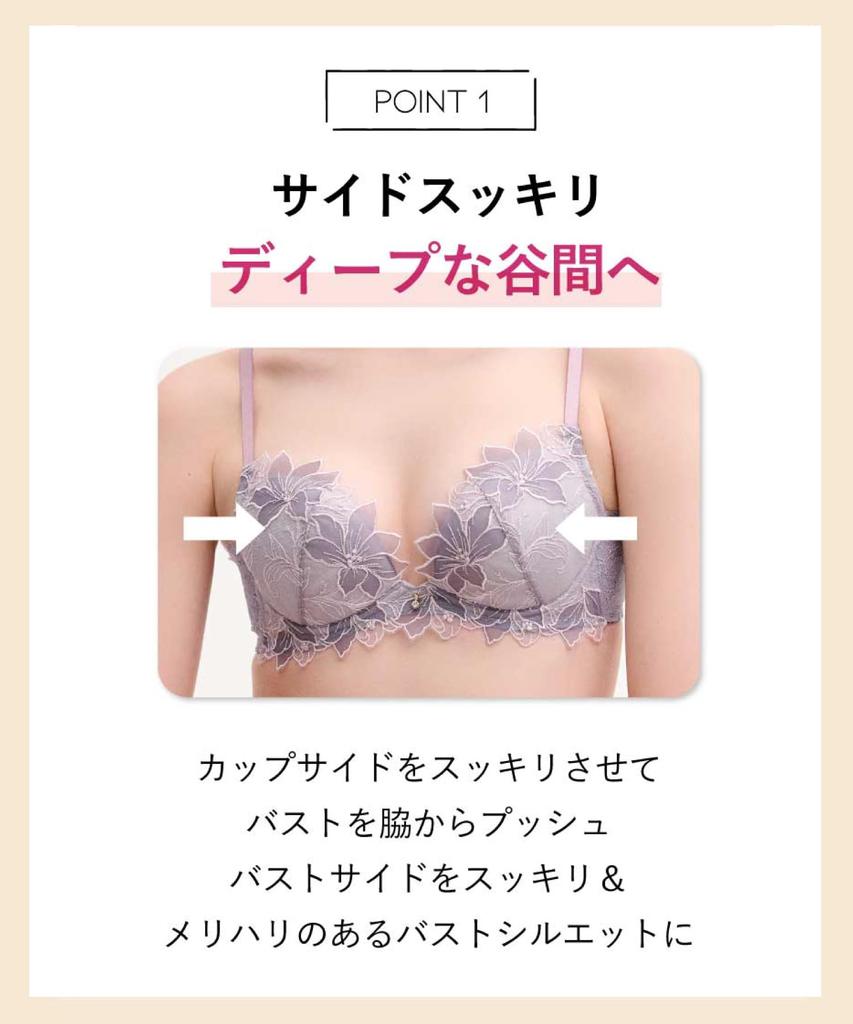 Sutiene pentru un decolteu glamour și bogat, potrivite până la cupa G, laterale curate, Sutiene BYJ665 BYJ673 BYJ684 CR C70 [Amphi] decolteu, [Glamour Rich, tip] Femei