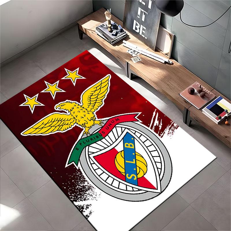 Red Eagle Emblem Carpet Design suitable as a non-slip mat for the living room or bedroom sofa