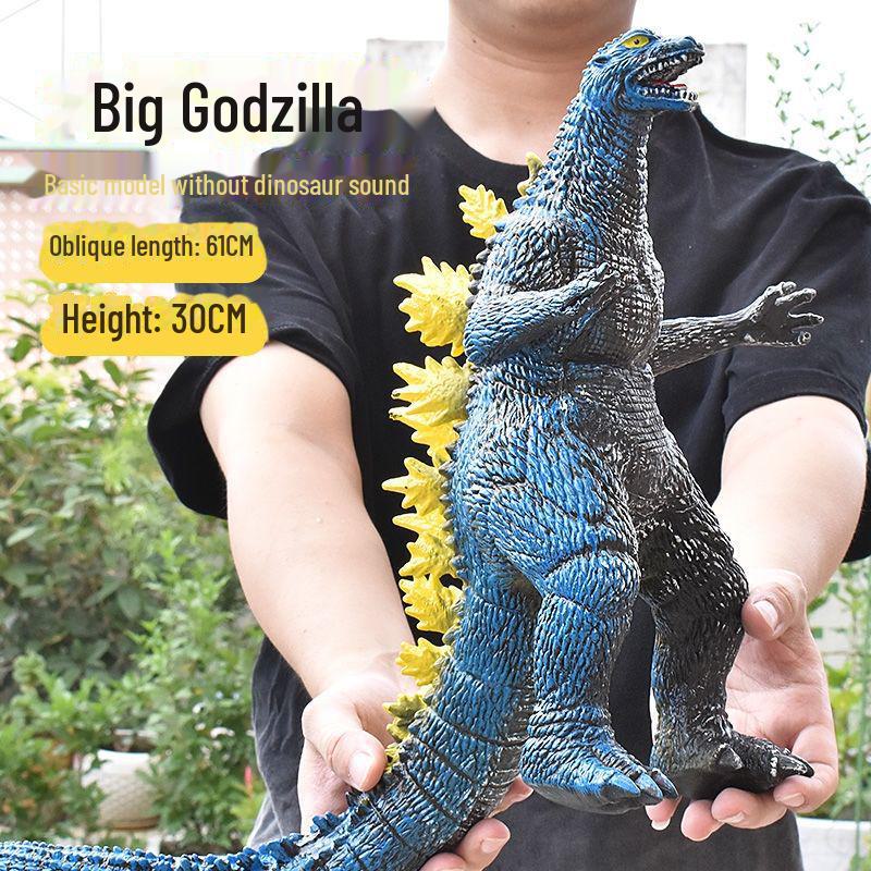 Soft Plastic Giant Dinosaur Model - Cotton-Filled Tyrannosaurus Rex/Triceratops Gift