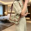 Women's Vintage Floral Crossbody Bag Retro Shoulder Handbag Casual Flap Purse for Ladies Fashion Tote Bag 2026