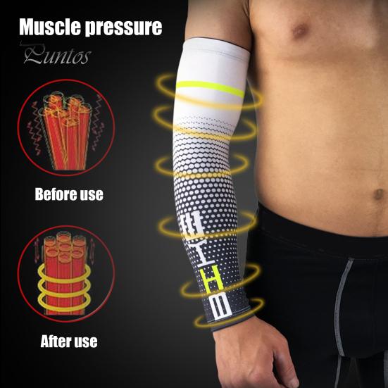 UV Sun Protection Arm Sleeve Breathable Cooling Sleeve Tattoo Coverage Cycling Arm Sleeves for Men Women Outdoor Activities Basketball Golf Running