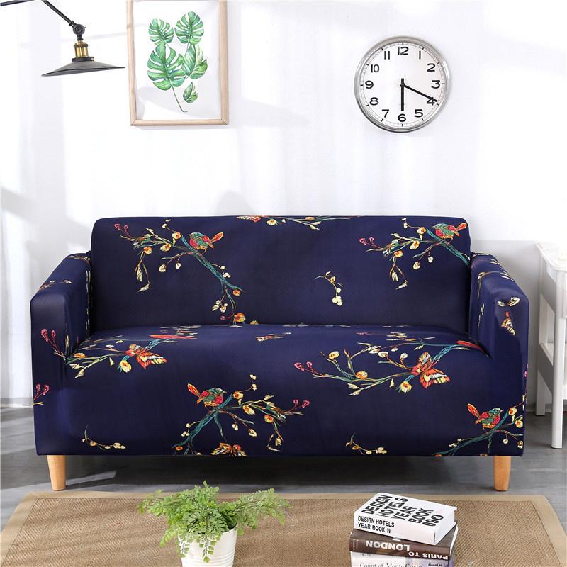 Printed Stretch Sofa Slipcovers Elastic Sofa Covers for Living Room Funda Sofa Chair Couch Cover Home Decor 1/2/3/4-seater