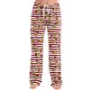 Women's Casual Loose Fit Printed Pajama Pants for Sleep and Home