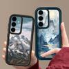 Mountain Landscape Pattern Case For Samsung Galaxy A57 A37 A17 A56 A16 A36 A55 A15 A14 A26 A54 A35 Soft TPU Silicone Phone Cover