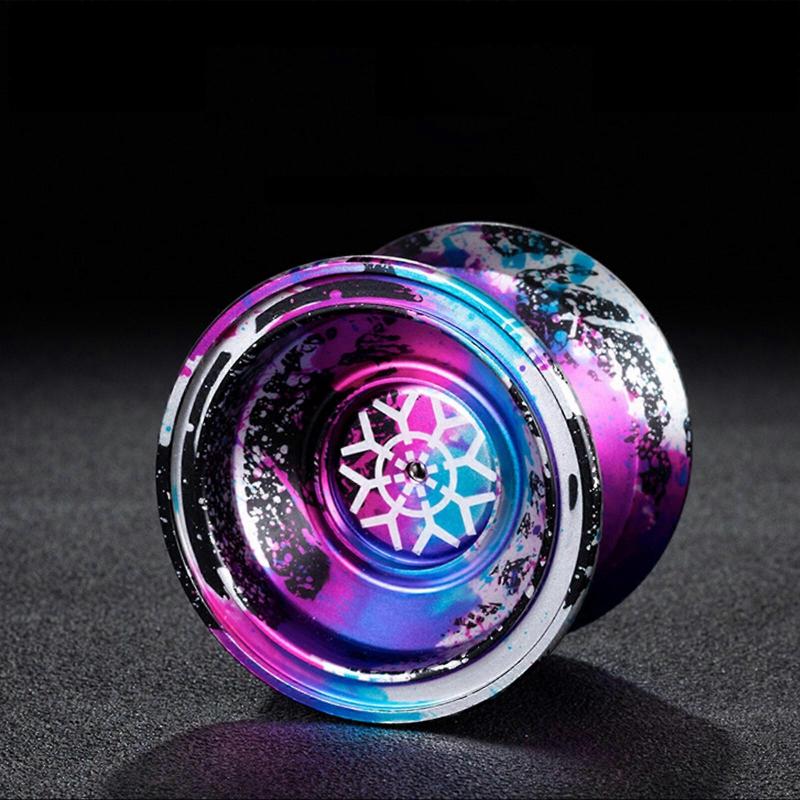 Professional Metal Aluminum Alloy Yoyo with 10 Ball Bearing High Speed Kids Toy