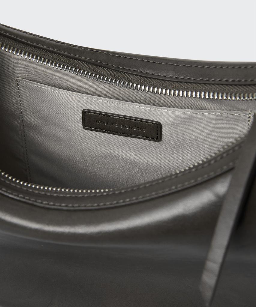 Musinsa Standard Woman Fat Crescent Shoulder Bag [Khaki Grey]