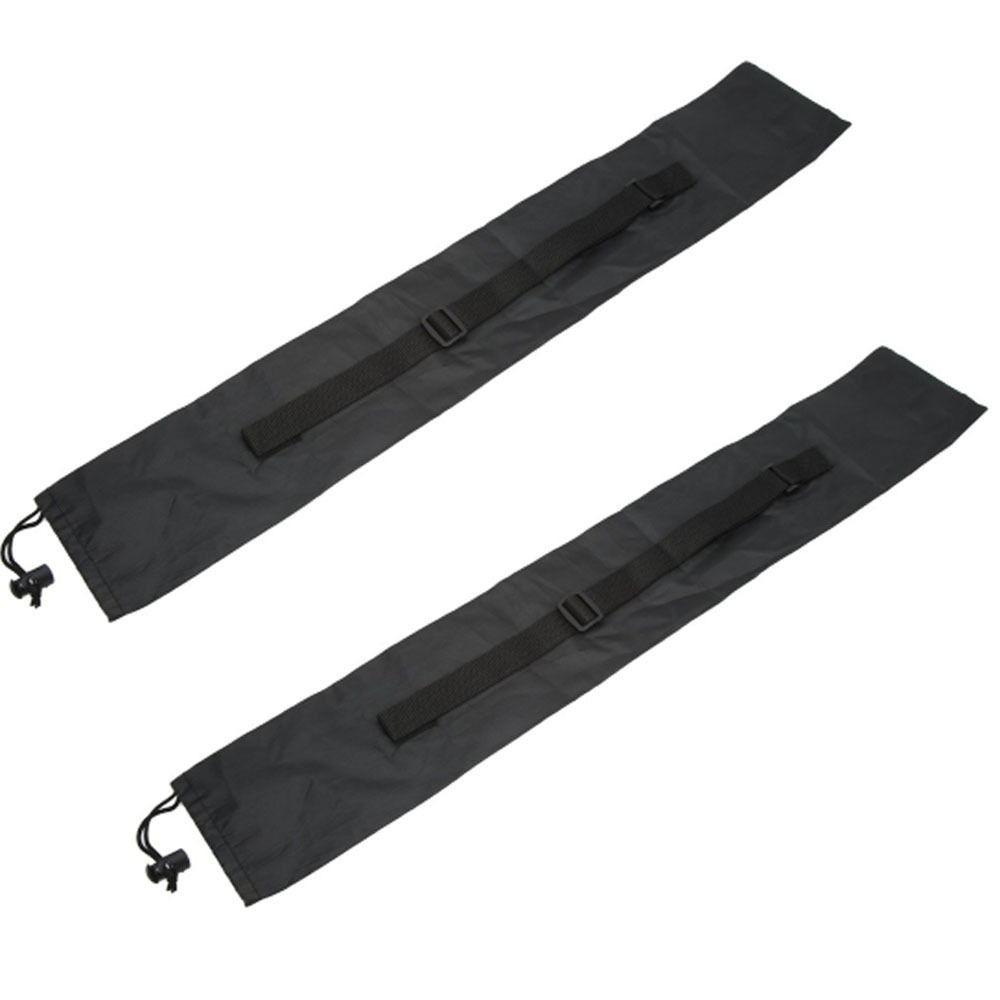 2 Pcs Oxford Cloth Hiking Pole Carrying Bag Large Capacity Waterproof Trekking Poles Storage Bag Portable