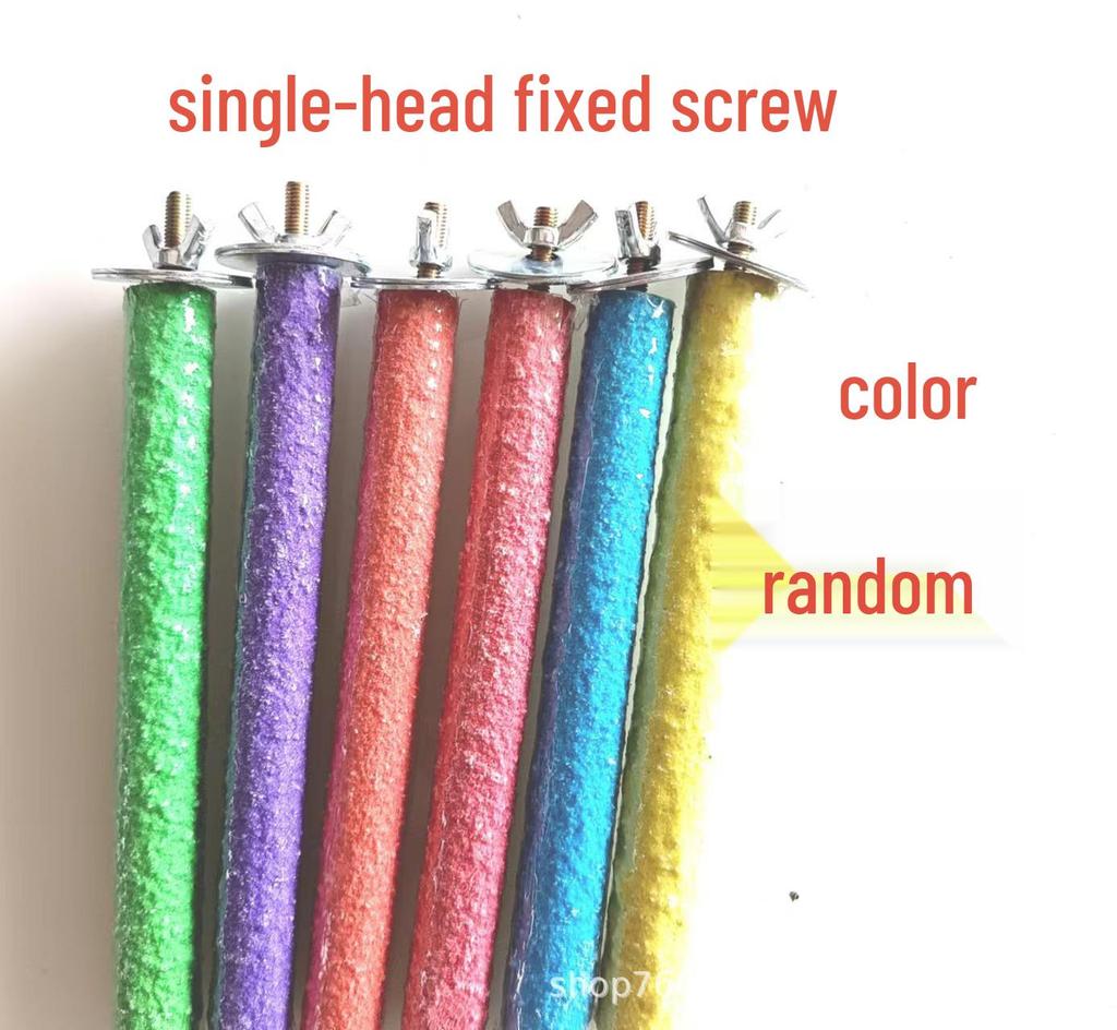 Parrot Sandpaper Perch: Claw & Beak Grinding Stick Toy