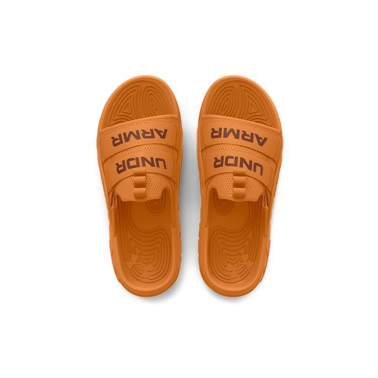Under Armour Alpha 2.0 Slide Honey Orange Unisex Sneakers Cocoa-Brown 3026284-800