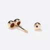 14k twin ball piercing