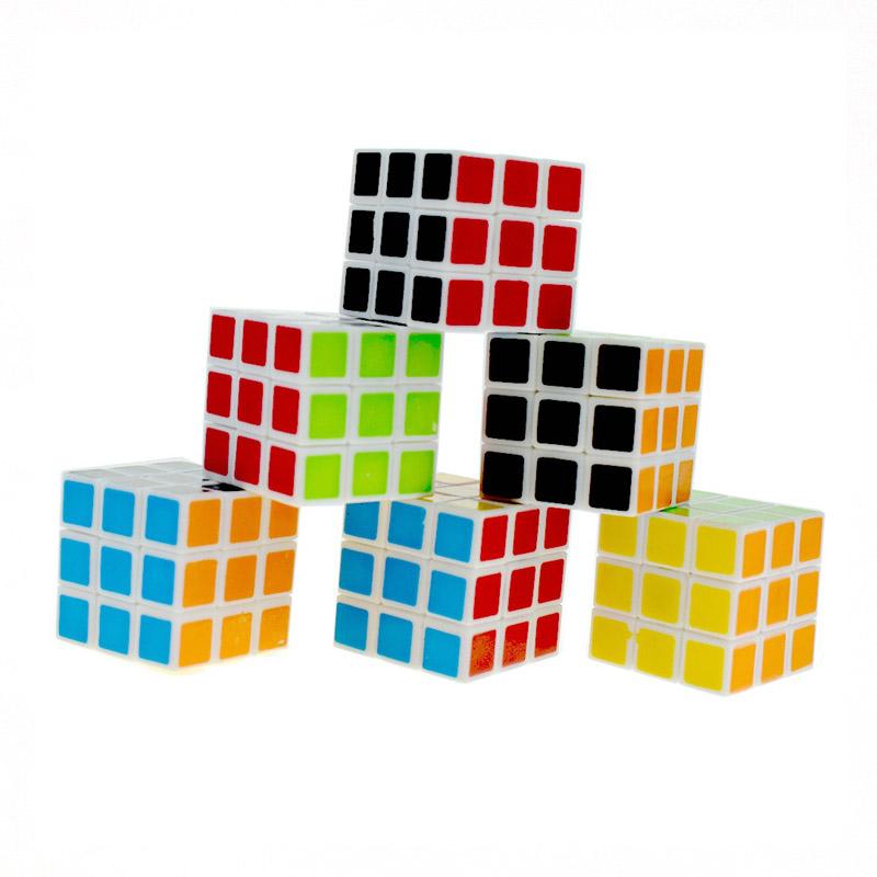 6PCS 3CM Mini Cube Puzzles 3x3x3 Fun Party Favors Kids School Rewards Classroom Prizes Perfect for Birthdays Easter Christmas