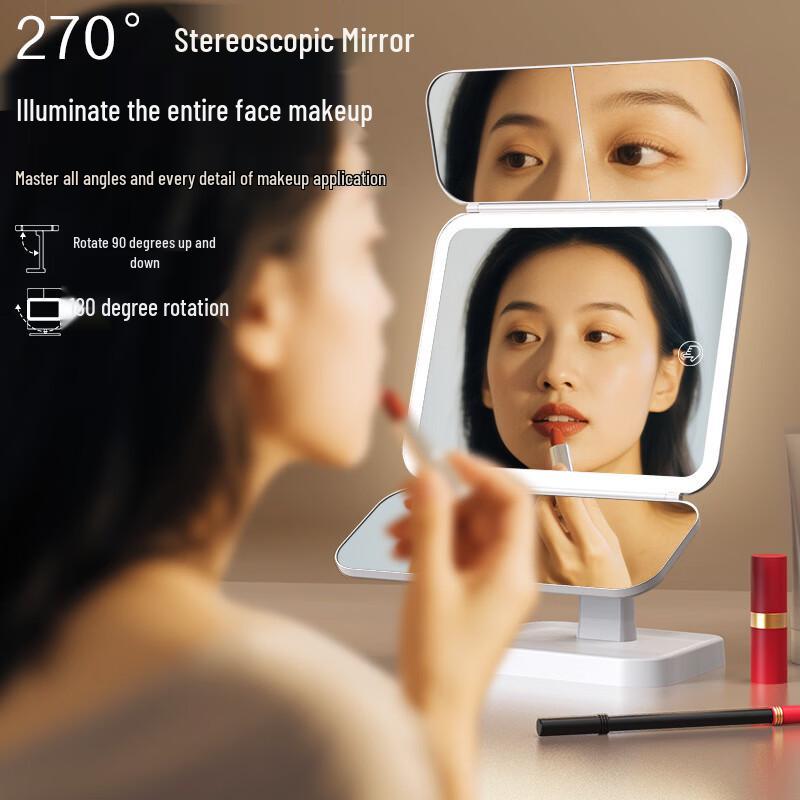 Danle LED Desktop Makeup Mirror