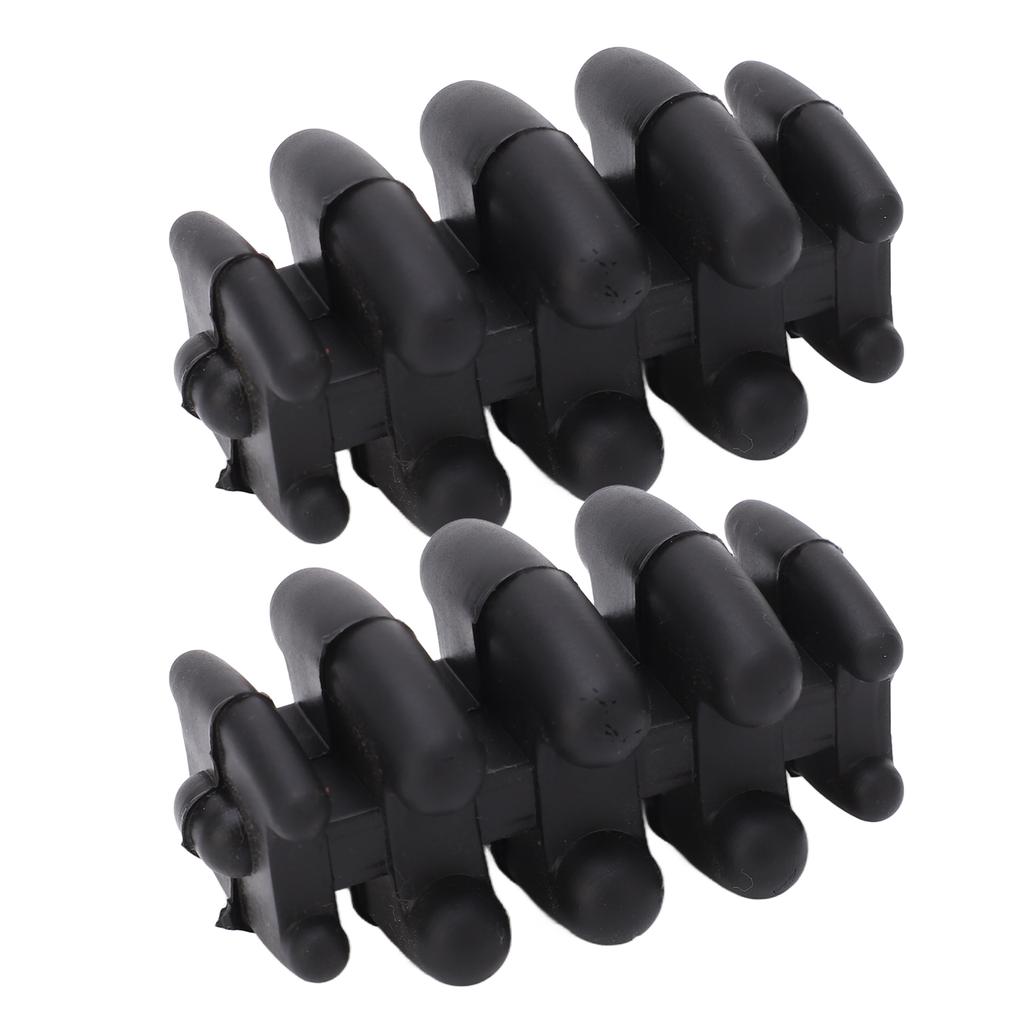 3Pcs Surfboard Fins Nylon Plastic Blue Thruster Fin Surfing Board Accessories For Long Board