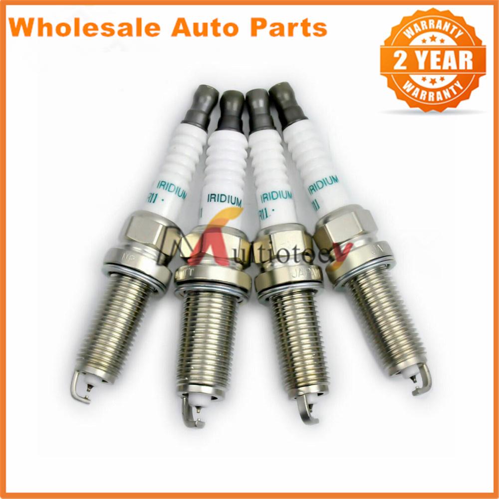 4pcs Iridium Spark Plug 22401-JD01B for Nissan MICRA NOTE QASHQAI SENTRA TIIDA X-TRAIL RENAULT KOLEOS I LAGUNA III FXE20HR11