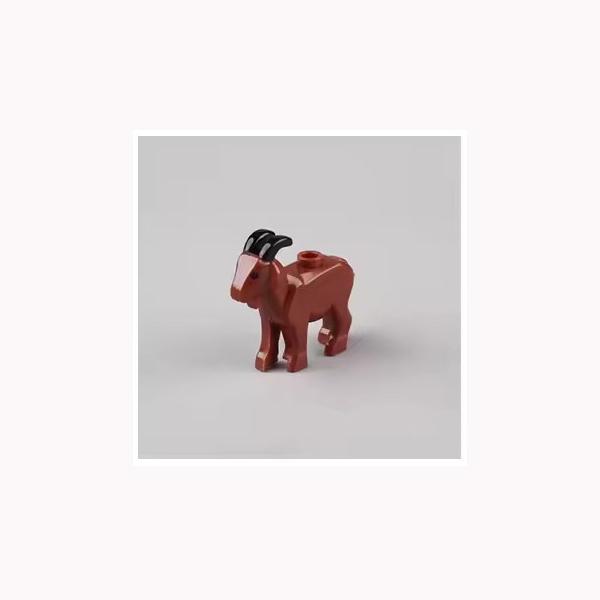 MOC Building Blocks City Farm Animals Small Particles Bricks Accessories Figures DIY Toys GIfts Swan Pig Cat Dog Zoo Duck Goat