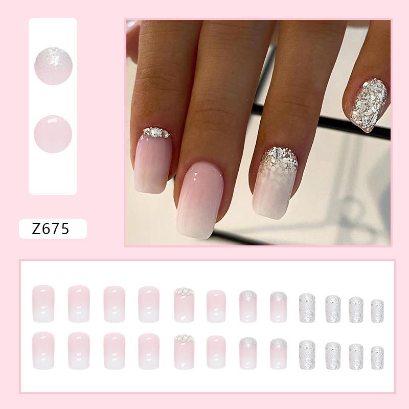 Spring And Summer Diamonds Wear Armor, Simple Small Diamonds Pile Diamond Nail Art Pieces, Sweet Girl Fashion Wear Armor