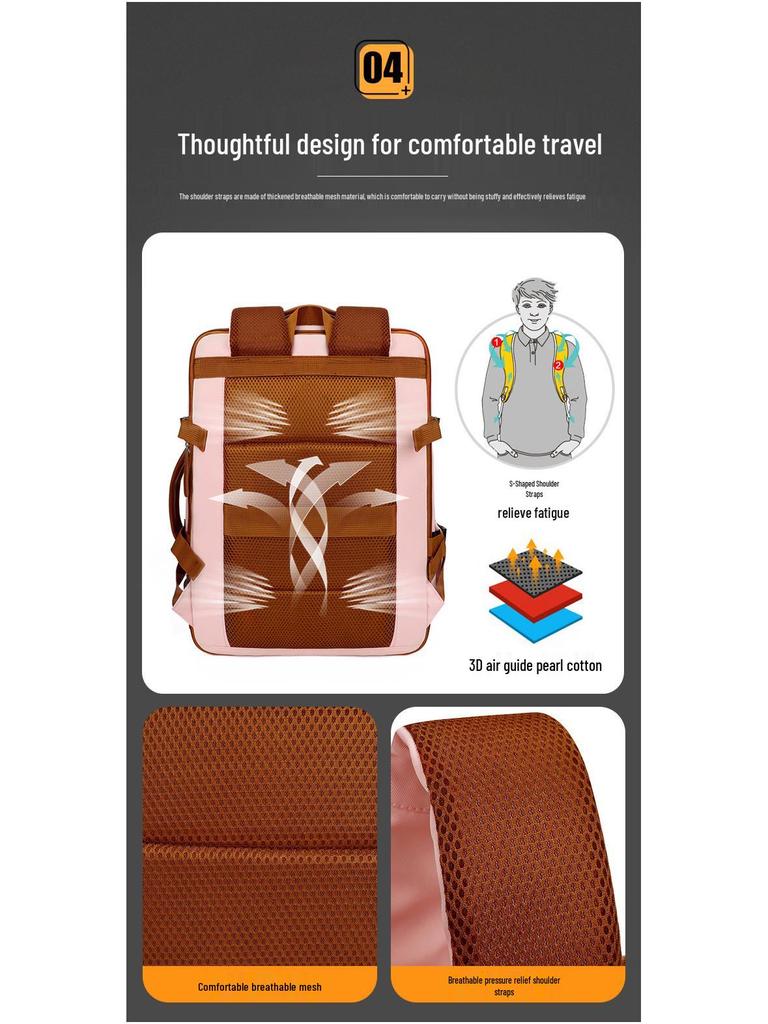 Unisex Cross-Border Backpack: Stylish, Casual & Multipurpose with USB and Laptop Compartment - Perfect for Students & Professionals