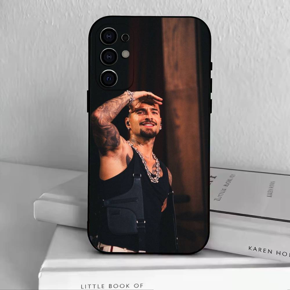 Singer-M-Maluma Phone Case For Samsung S25,S24,S21,S22,S23,S30,Ultra,S20,Plus,Fe,Soft Silicone Black Cover