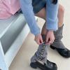 Women Knitted Winter Stocking Leg Warmers Long Socks Boot Cuffs Toppers Legging Pads Knee Brace Pads Knee Warmers Sleeve