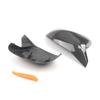 Carbon Fiber Pattern ABS Mirror Cover Strong Scratch Resistant  Mirror Housing Kit Easy to Use for G01 G02 G05 G06 G07